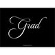 Gold Foil Grad Photo Announcements Image 2 of 3